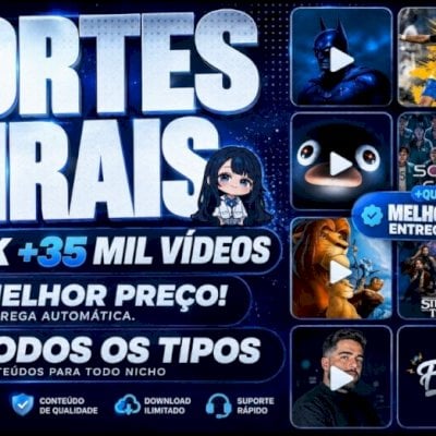 Pack De +35K Cortes/Vídeo Virais! Prontos