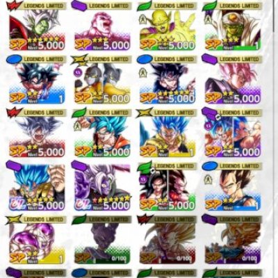 Conta do Dragon Ball Legends full