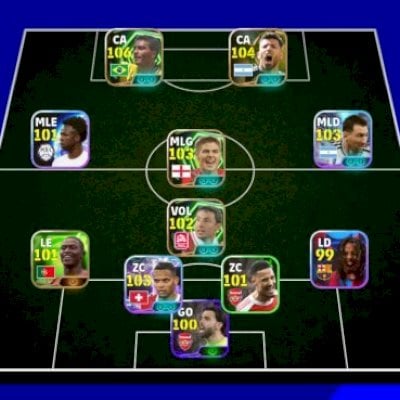 mbl/106romário,aguero,vini jr.,gerrard,messi,bommel,nuno mendes,akanji,auba e +