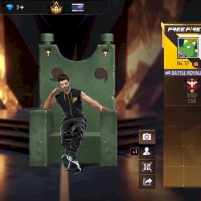 CONTA NÍVEL 72 - SEMI RARA NO PREÇO - BARBINHA, SOMBRA ROXA, AK EVOLUTIVA MAX,+