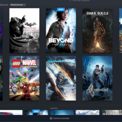 Vendo conta da steam no precinho vem com dark souls e varios triple AAA Full acc