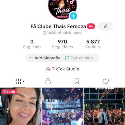 Vendo conta do tik Tok com ótimo engajamento