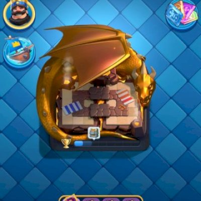 CONTA DE CLASH ROYALE ARENA 19 COM TODAS AS LENDÁRIAS E 4 EVOS