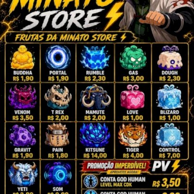 Conta de blox fruits por 5 reais