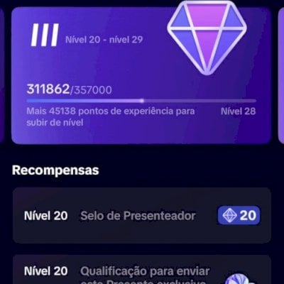 CONTA PRESENTEADOR TIKTOK NÍVEL 27