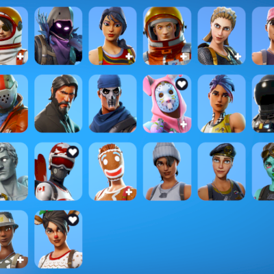 skins raras antigas