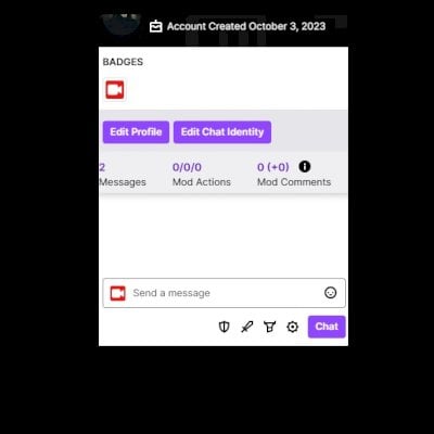 Twitch Outubro 2023 Conta mulher + Streamer + Acesso email + Conta Europeia