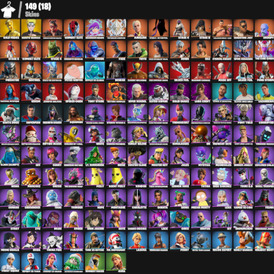 CONTA COM MIDAS, LARA CROFT, NEYMAR, PASSE DA MARVEL E DIVERSAS OUTRAS SKINS