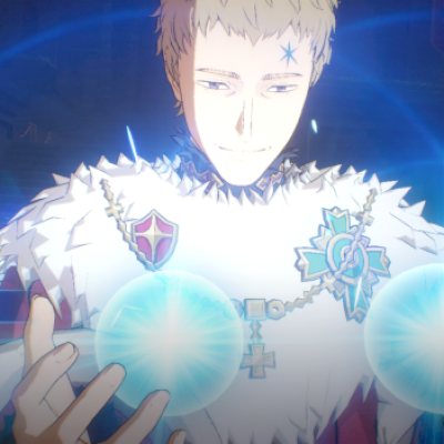 Conta Black Clover muito forte