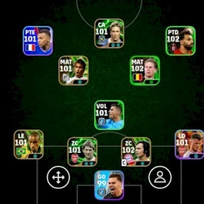 Conta eFootball 3131 de força coletiva