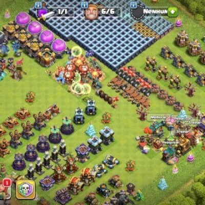 CONTA CV 16 CLASH OF CLANS