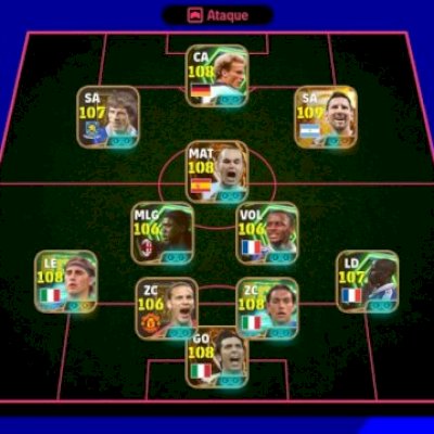Conta efootball com 3337 de força