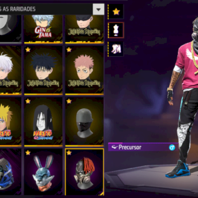 CONTA RARISSIMA PASSES ANTIGOS+FULL (JUJUTSU KAISEN) COOLABNARUTO MESTRE ANTIGO
