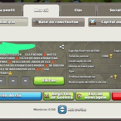 Clã NV4 por apenas 20 reais