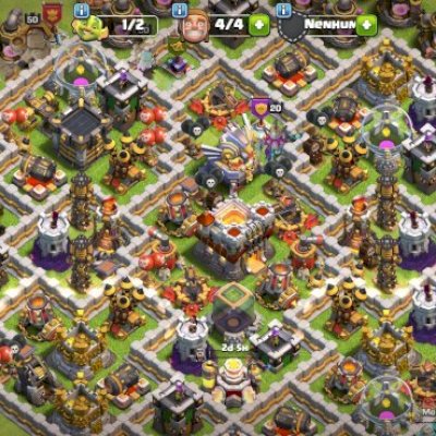 2 conta por preço de uma, cv11 full, junto conta do clash royale com 7500 troféu