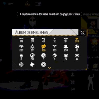 Conta de FF rara com 6 anos quase 500 peitas 2 anjos e barbinha uma evolutiva