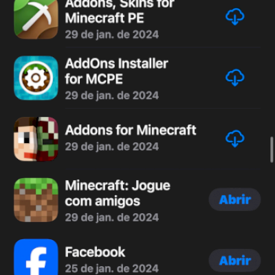 Conta iCloud com minecraft original