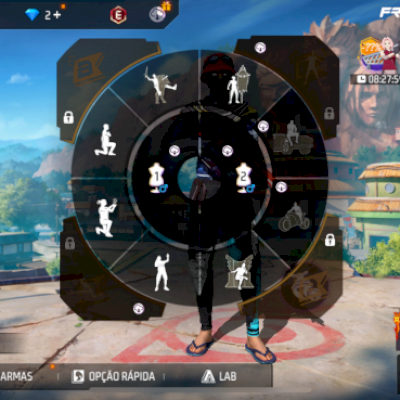 Conta de ff Level 77