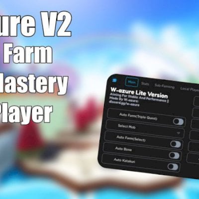 Script W AZURE! Auto ilha da kitsune e Auto CDK!