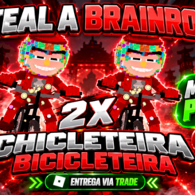 2X CHICLETEIRA BICICLETEIRA | PARA RITUAL | ROUBE UM BRAINROT/STEAL A BRAINROT