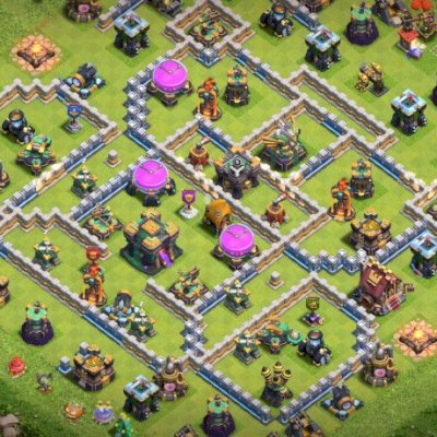 [CLASH OF CLANS] Cv14 SEMI FULL, HEROIS E LAB EXATAMENTE UPADOS! ITENS MAGICO OP