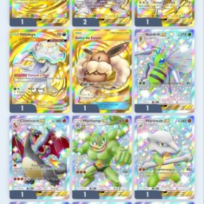 Conta TCGP com todas Imersivas e 6 coroas e todas promo