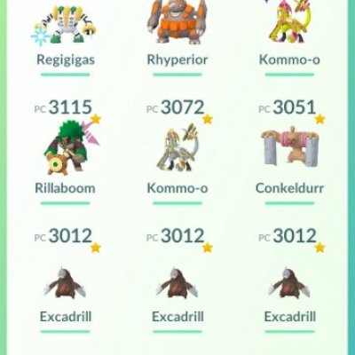 Conta de Pokémon go