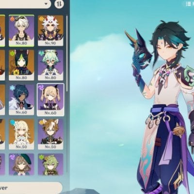 Conta genshin impact