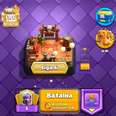 conta de clash royale quase full