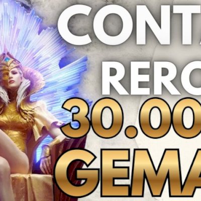 CONTAS REROLL Watcher of Realms - GlOBAL
