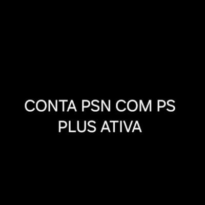 CONTA PSN COM PS PLUS ATIVA