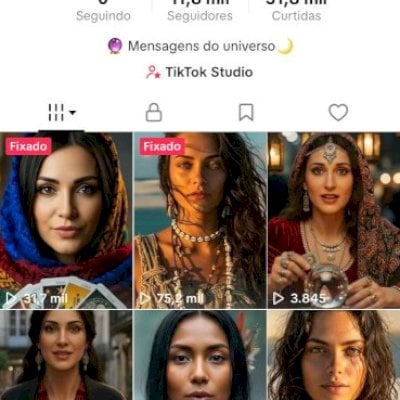 CONTA DO TIKTOK MONETIZADA 11,8K SEGUIDORES (ENGAJADA)