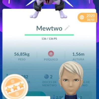 Mewtwo com armadura