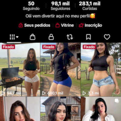 CONTA TIKTOK 98 MIL SEGUIDORES MONETIZADA COM SHOP ATIVADO