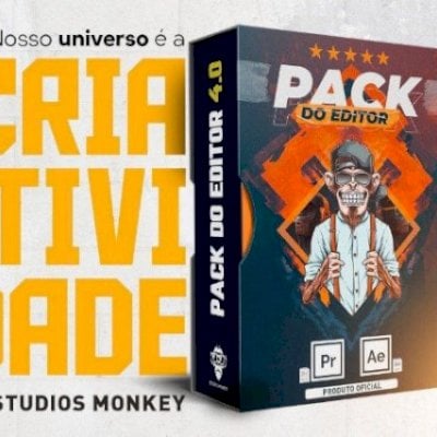 Mega Pack Studio Monkey do Editor 4.0 Premium + Bonus Vitalicio