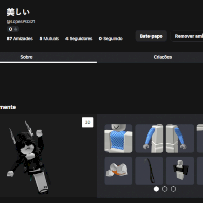 CONTA DE ROBLOX COM KORBLOX COM MAIS DE 80K ROBUX GASTOS