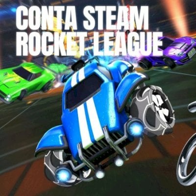 Conta da steam com rocket league!