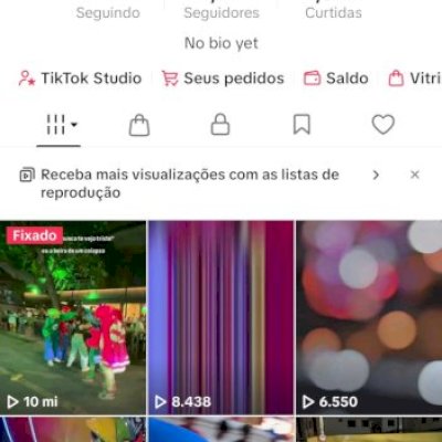 Conta tiktok monetizada e engajada