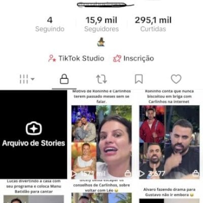 CONTA 16K NICHADA TIKTOK