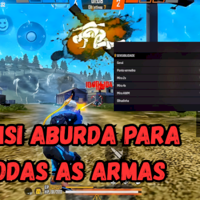 SENSIBILIDADE DE TODAS AS ARMAS PARA SER CHAMADO DE XITADO