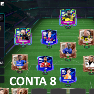 CONTA 8 FIFA GER 114 + GRIMALDO 115