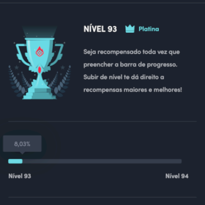 Conta Blazer - Platina - Nível 93