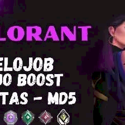 VALORANT ELOJOB - DUOBOOST - CONTAS - MD5