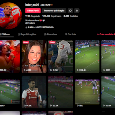 conta com 125k de seguidores monetizada do tik tok