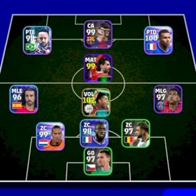 Efootball mobile contas