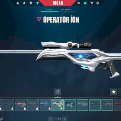 Conta VALORANT - R$ 1500,00 gastos