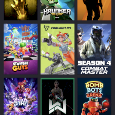 Contas Steam com vários jogos