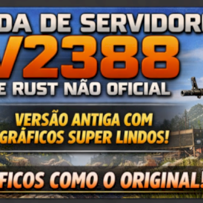 Servidor de Rust Não Oficial V2388