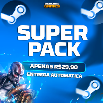 ⭐ PACK STEAM +500 Jogos | Novos jogos toda semana | ENTREGA AUTOMATICA