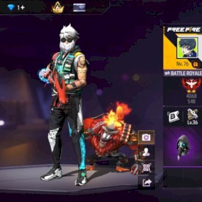 Conta Antiga de free fire Gemada